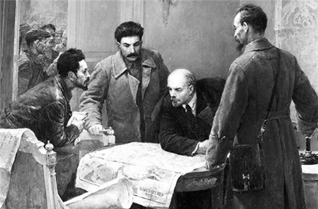 Lenin Trosky stalin